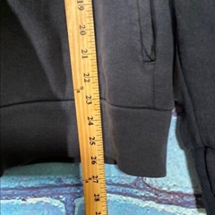 YKK Casual Hoodie Navy Blue XL