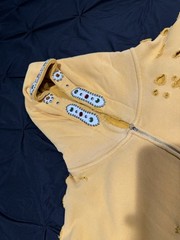 Bravest Studios Yellow Sapphire Zip Hoodie