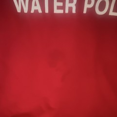 Hanes USA Water Polo Graphic Crewneck Sweatshirt Long Sleeve Red XL