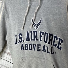 Vintage Y2K Champion United States US Air Force USAF Pullover Hoodie Men’s Small