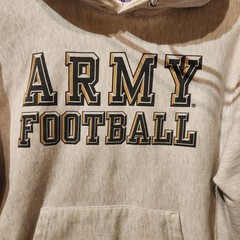 Army Football Light Grey Men’s Sz Small Relaxed Fit Hoodie Athleisure Sweater