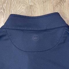 Peter Millar Pullover Men XXL Navy Blue Perth Quarter-Zip Performance