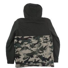 Nike Dri-FIT Hoodie Men Large Green Camo Full Zip Training Gym Athleisure Casual