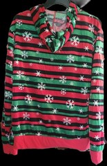 Christmas Outfit Hoodie/joggers Size Medium Naughty/Nice Sequin Holiday Party
