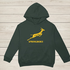 Springboks South African Rugby Heavy Blend Unisex Hoodie Sweatshirt Size S-2XL